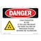 Signmission OSHA Danger Sign, X-Ray Radiation In Use If You, 18in X 12in Decal, 18" W, 12" H, Landscape OS-DS-D-1218-L-2519 - alternate 1